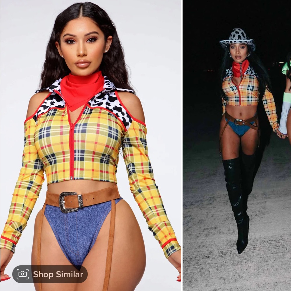 Toy Story 4 Piece Woman’s Costume -Woody